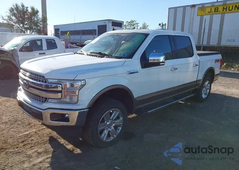 2020 Ford F-150 Lariat from USA, damaged, VIN 1FTEW1E5XLFC15630